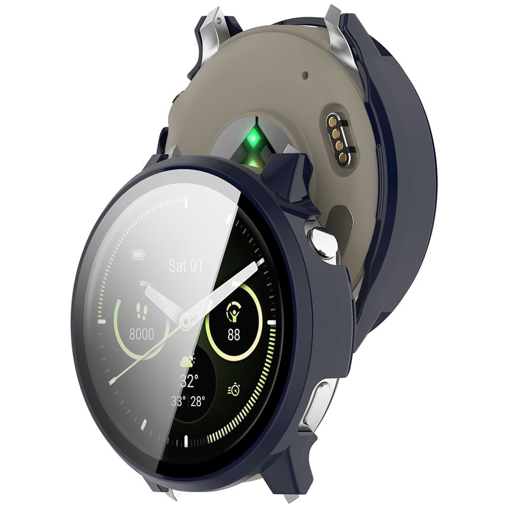 Techsuit Defense360 Pro s ochranným sklem Garmin Venu 4 41mm Oxfordská modrá - náhled 2