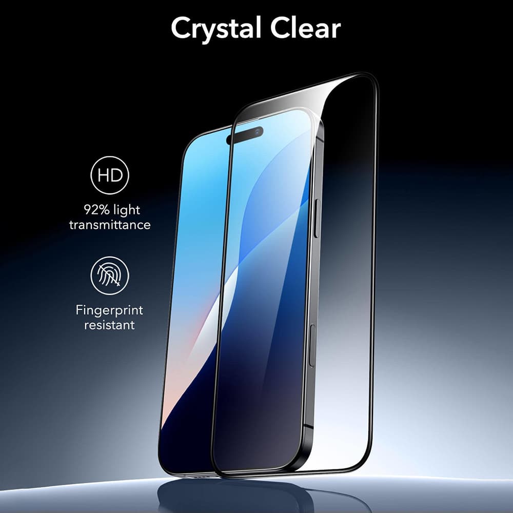 ESR Armorite ochranné sklo iPhone 16 Pro černé - náhled 2