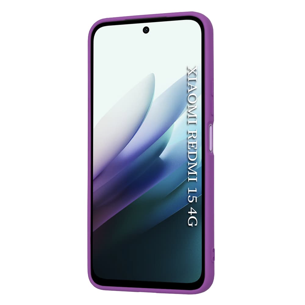 Techsuit SoftFlex pro Xiaomi Redmi 15 4G Redmi 15 5G fialová - náhled 2