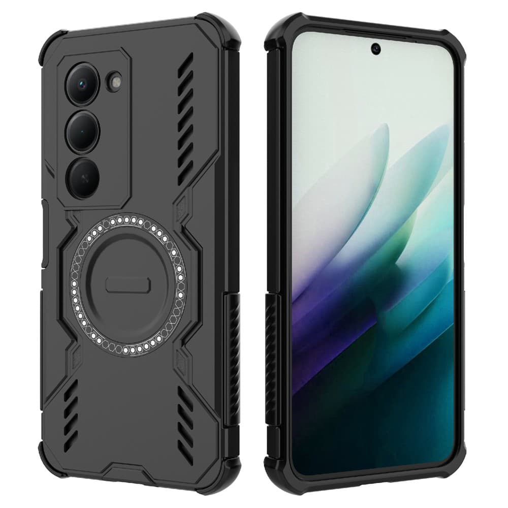 Pouzdro Techsuit ArmorMag pro Xiaomi Redmi 15 4G Redmi 15 5G černé - náhled 2