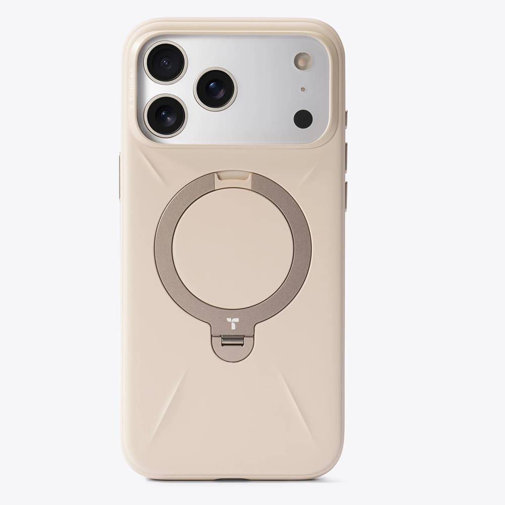 Torras QPRO Silicone Series iPhone 17 Pro Max dezertně zlatá - náhled 2