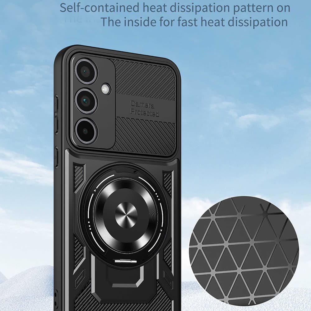 Techsuit – RuggedCam – Oppo A5 4G / A5 5G – černá - náhled 2