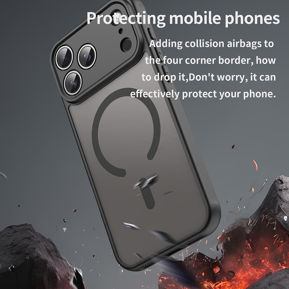 Techsuit HaloFrost II MagSafe pro Xiaomi Redmi 15C 4G/5G fialová - náhled 2