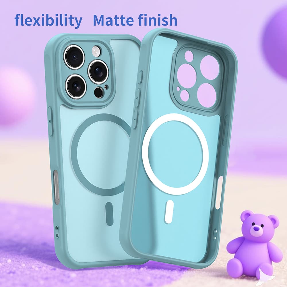 Techsuit HaloFrost II MagSafe pro iPhone 16 Pro v mátově zelené - náhled 2