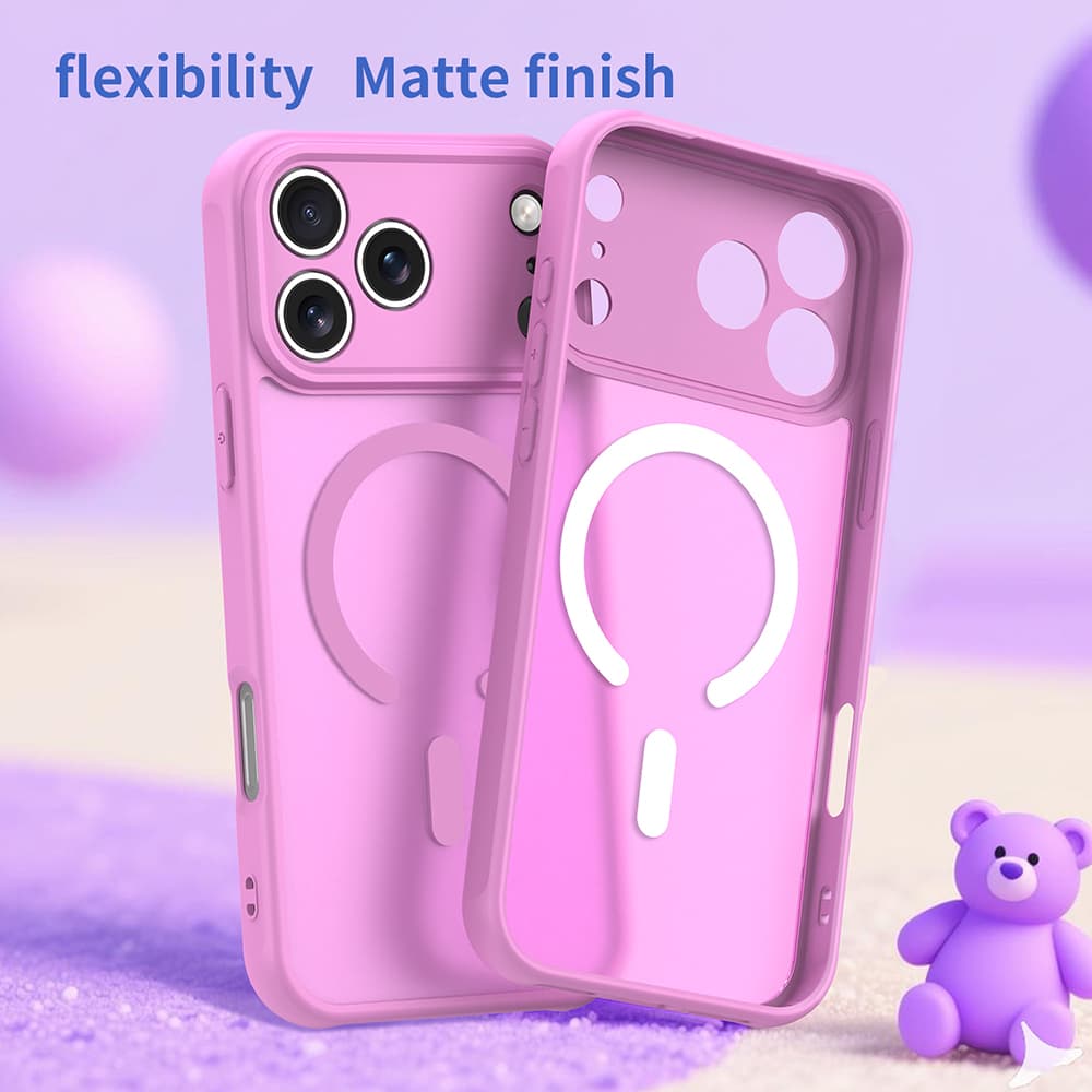 Techsuit HaloFrost II MagSafe pro iPhone 17 Pro Max oranžová - náhled 2