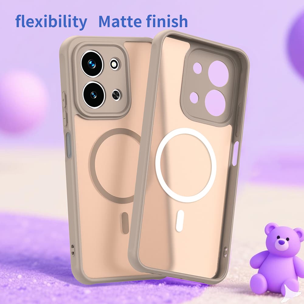 Techsuit HaloFrost II MagSafe pro Xiaomi Redmi 15C 4G/5G zlatý - náhled 2