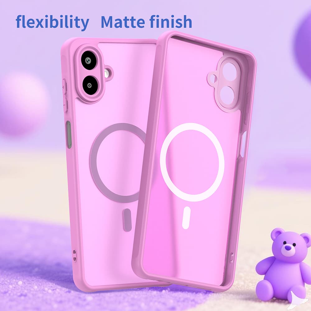 Techsuit HaloFrost II MagSafe pro Samsung Galaxy A07 4G růžová - náhled 2