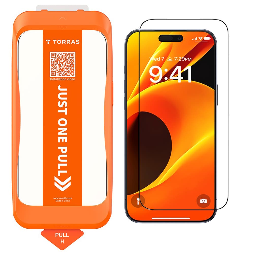 Torras GlassGo Install Master pro iPhone 16 Pro iPhone 17 černý - náhled 2