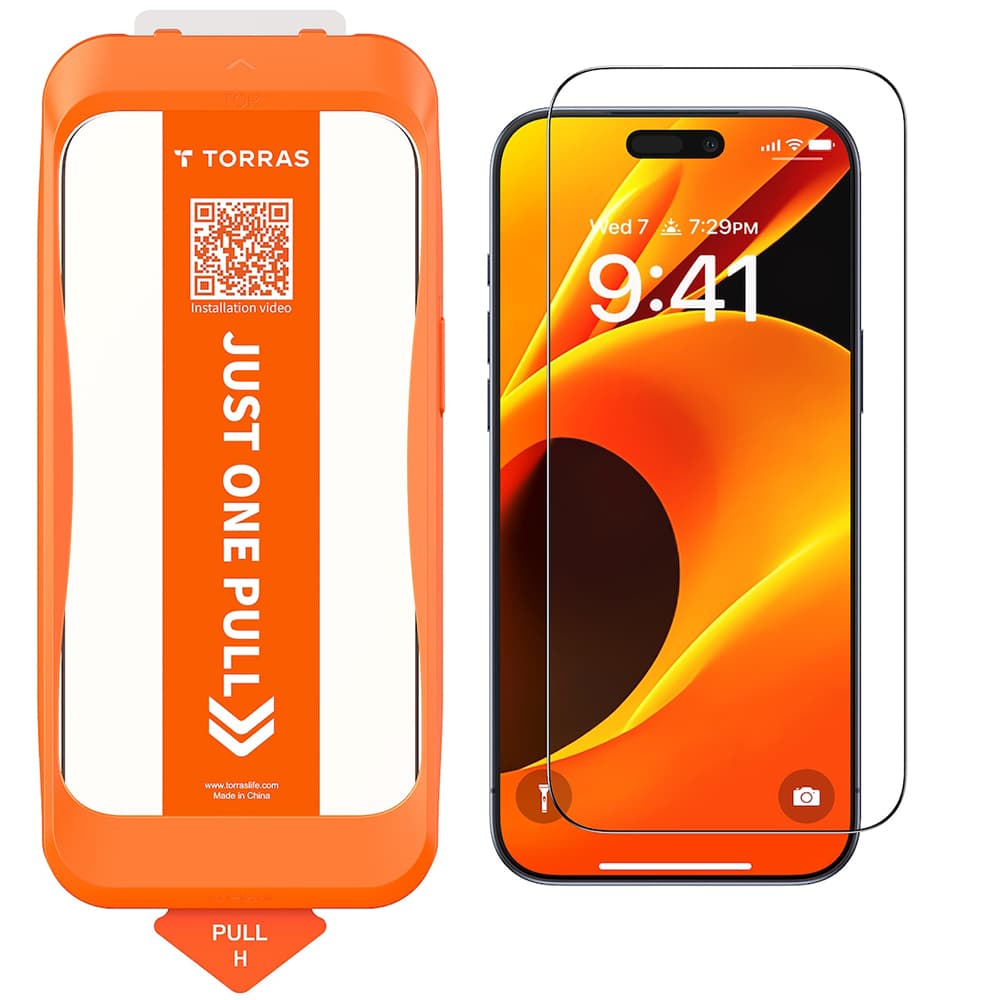 Torras GlassGo Install Master pro iPhone 17 Pro černý - náhled 2