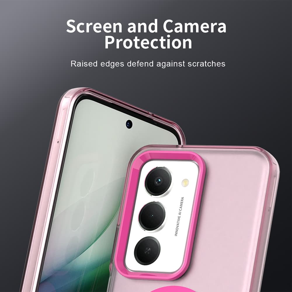 Techsuit CandyCase MagSafe pro Xiaomi Redmi 15 4G / 5G růžový - náhled 2