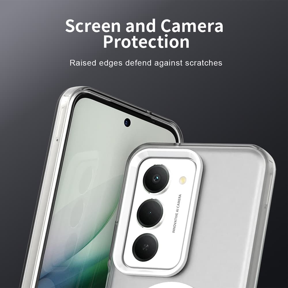 Techsuit CandyCase MagSafe pro Xiaomi Redmi 15 4G / Redmi 15 5G bílý - náhled 2