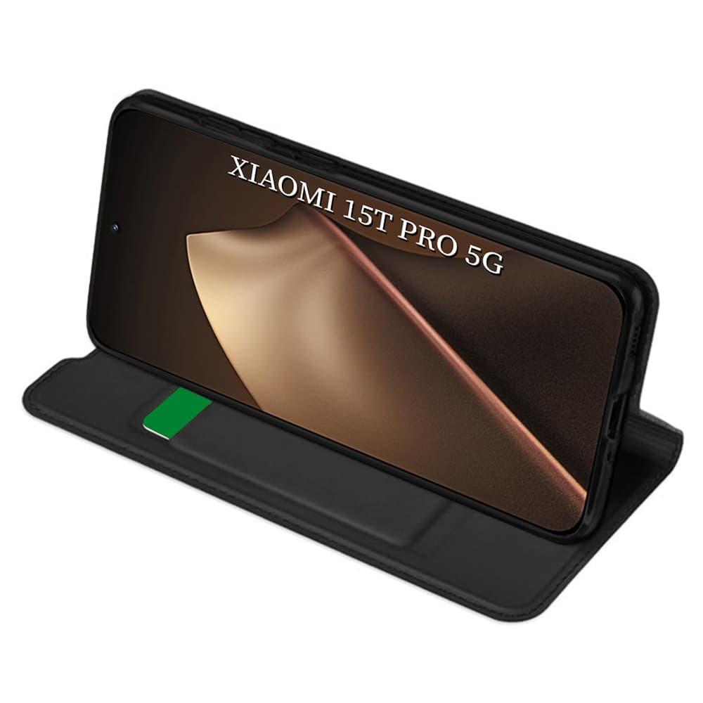Pouzdro Techsuit Magskin Book pro Xiaomi 15T Pro černé - náhled 2