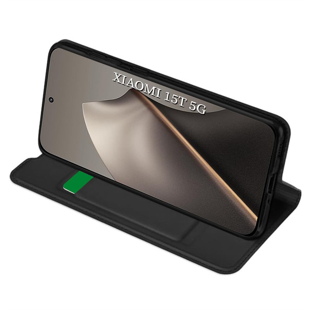 Pouzdro Techsuit Magskin Book pro Xiaomi 15T černé - náhled 2