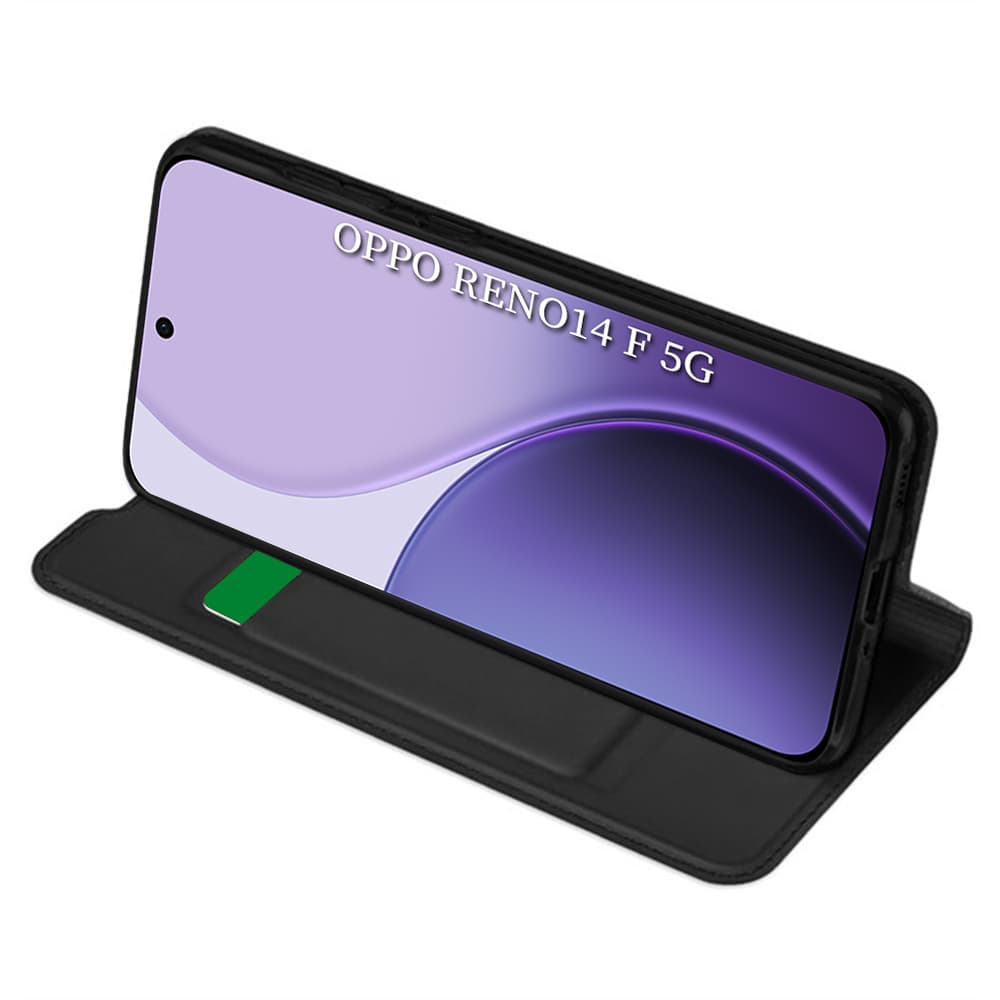 Pouzdro Techsuit Magskin Book pro Oppo Reno14 F / Reno14 FS 5G černé - náhled 2