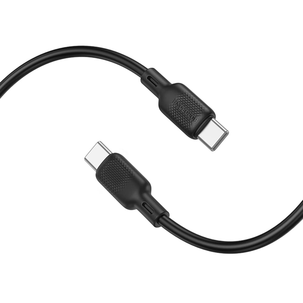 Borofone datový kabel BX113 Type-C silikon PD60W 2m černý - náhled 2