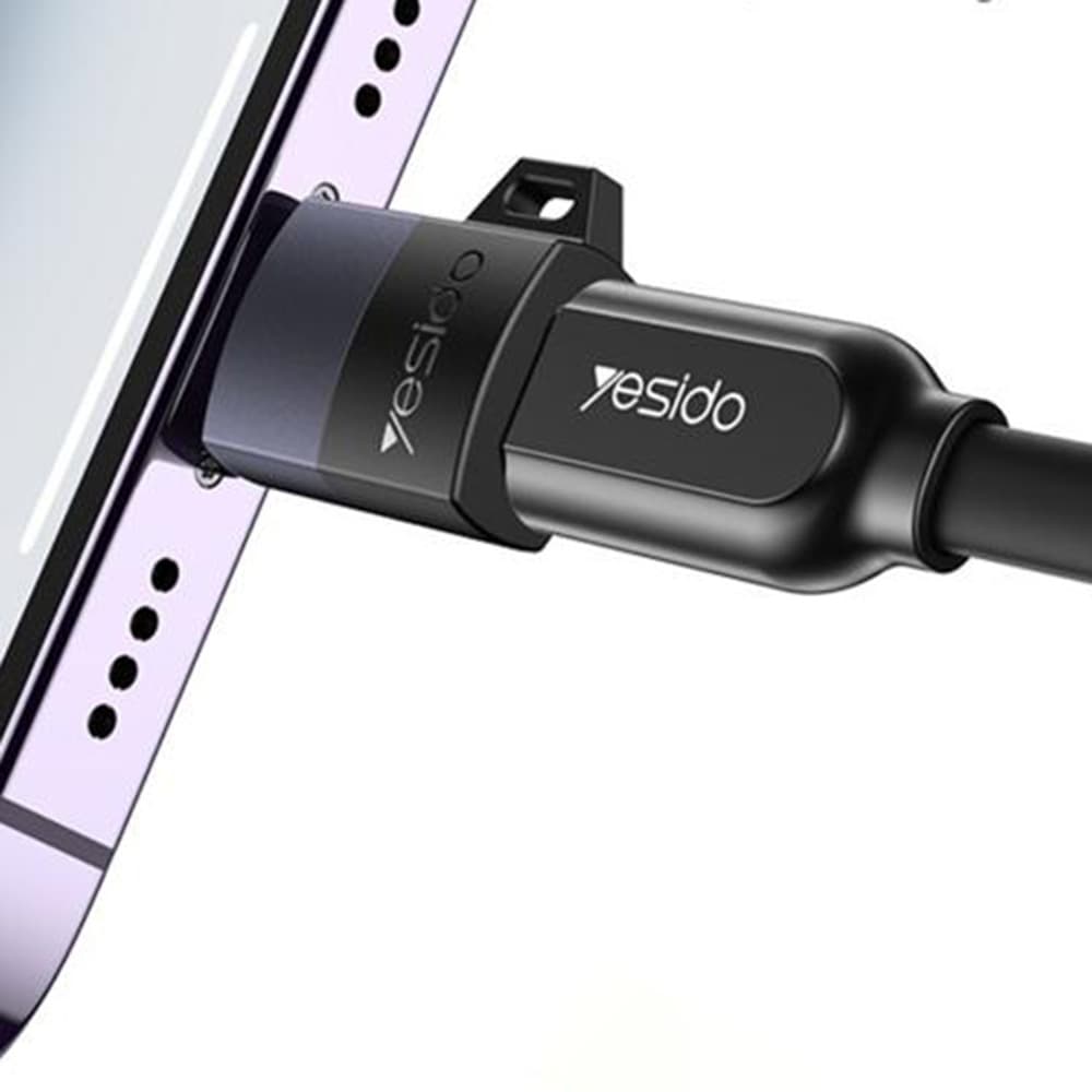 Yesido OTG adaptér GS30 Micro-USB na Lightning 480Mpb/s hliník 12W šedý - náhled 2