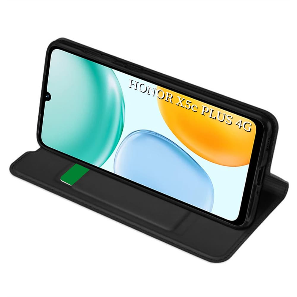 Techsuit - Magskin Book - Honor X5c Plus - černá - náhled 2