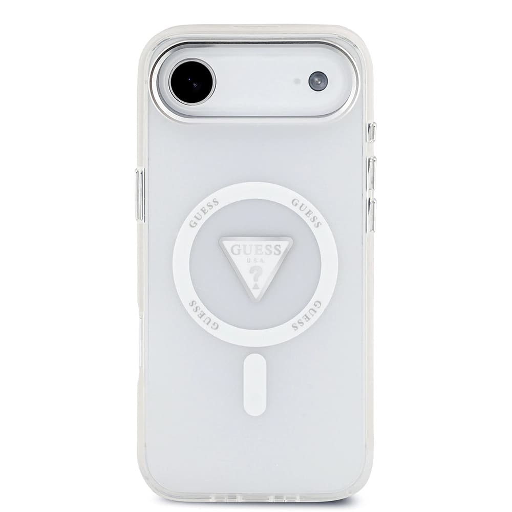 Guess IML Gradient Triangle Logo MagSafe iPhone 17 Air čirý - náhled 2
