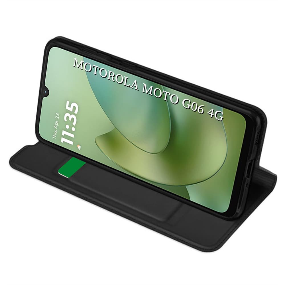 Techsuit Magskin Book pro Motorola Moto G06 černý - náhled 2