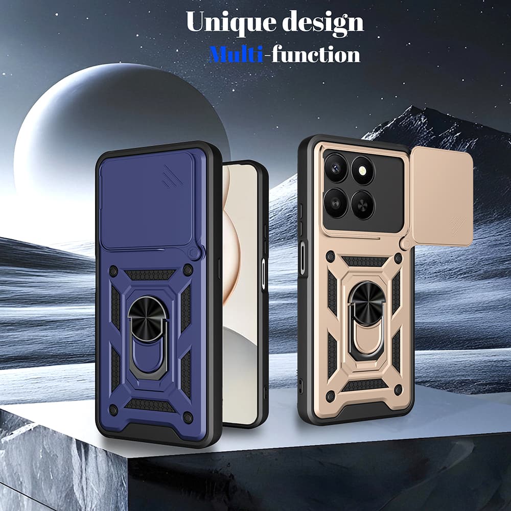 Techsuit – řada CamShield – Honor X5c Plus – růžové zlato - náhled 2