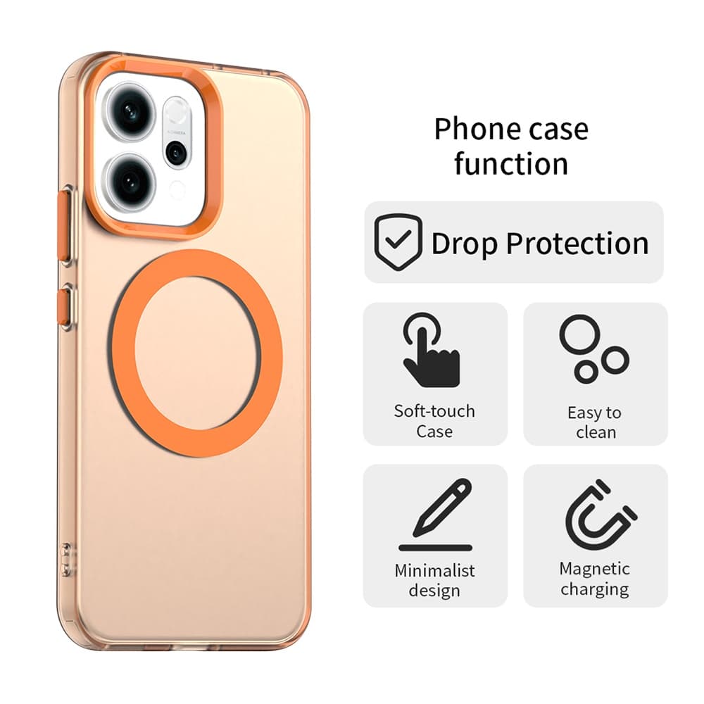 Techsuit - CandyCase MagSafe - Oppo Reno14 - oranžová - náhled 2