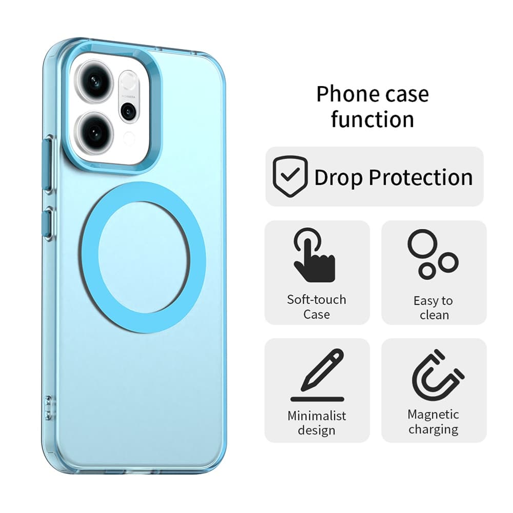 Techsuit - CandyCase MagSafe - Oppo Reno14 - modré pouzdro - náhled 2