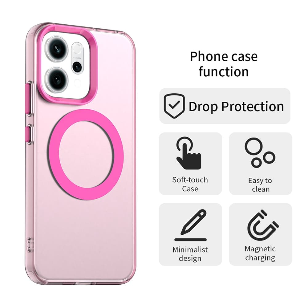 Techsuit - CandyCase MagSafe - Oppo Reno14 - růžová - náhled 2