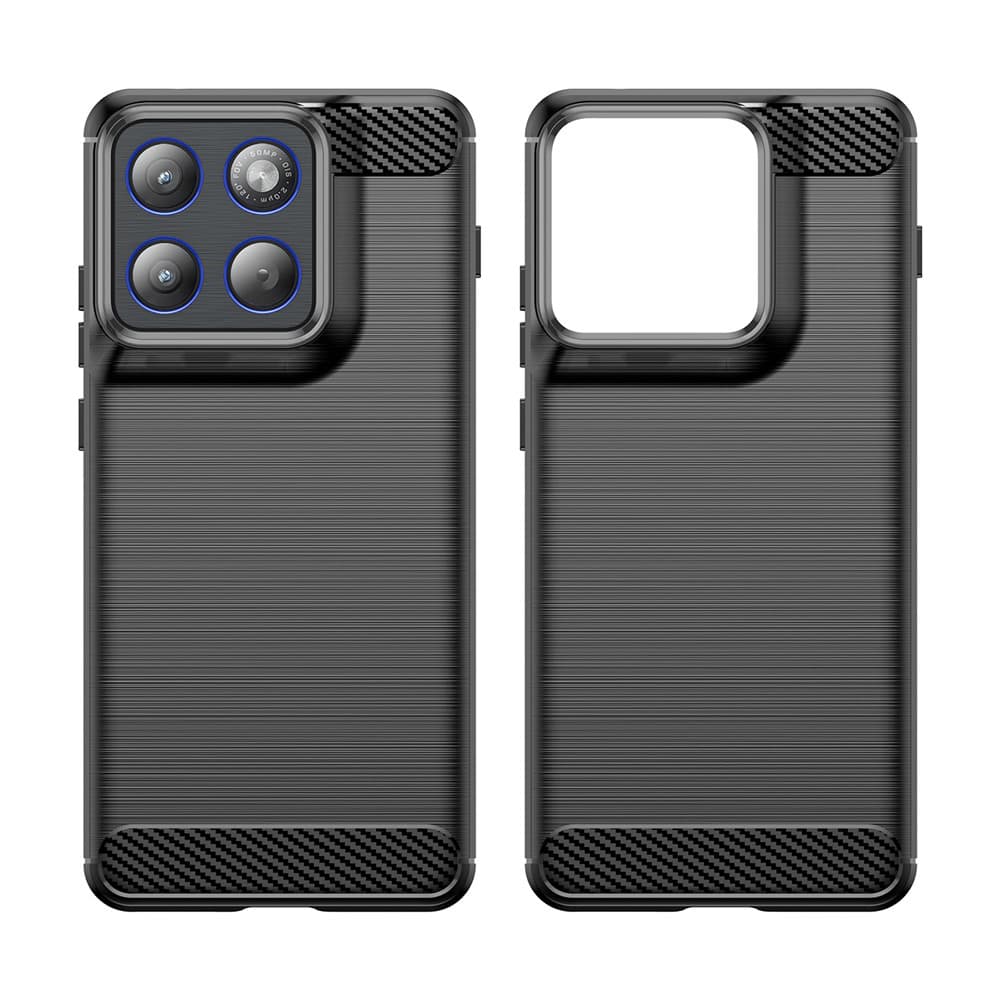 Techsuit - Carbon Silicone - Motorola Edge 70 - černá - náhled 2
