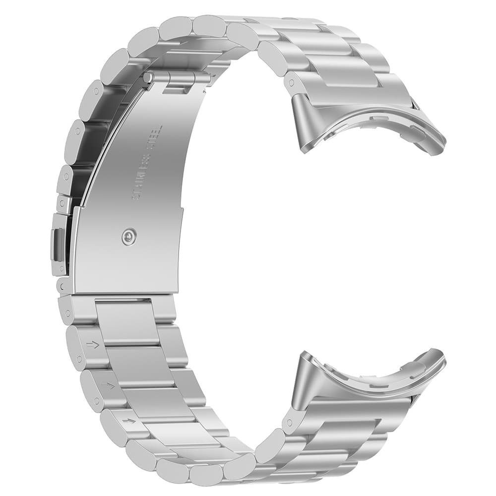 Techsuit - řemínek (W010) pro Google Pixel Watch 4 45mm - stříbrný - náhled 2