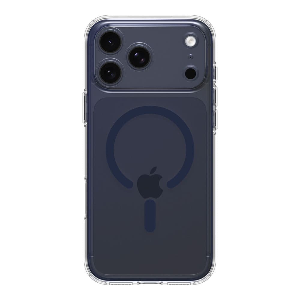 Spigen - Ultra Hybrid MagSafe - iPhone 17 Pro Max - průhledný / tmavě modrý - náhled 2
