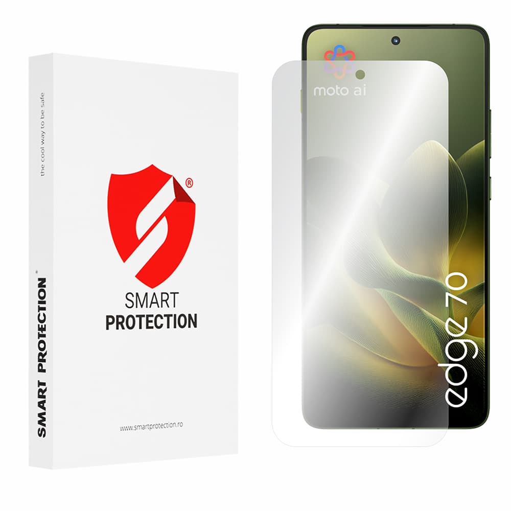 Smart Protection – Premium Classic (2 balení) – Motorola Edge 70 – Clear - náhled 2