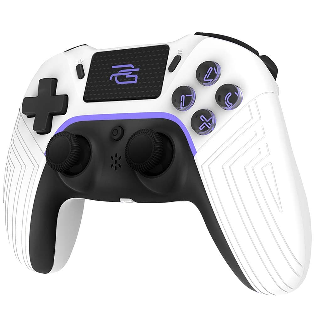 Proove - bezdrátový ovladač Skadi (WGSK00022002) - USB-C, AUX, BT, Touch-pad, pro PS4, PC, Android, 600mAh - bílá - náhled 2