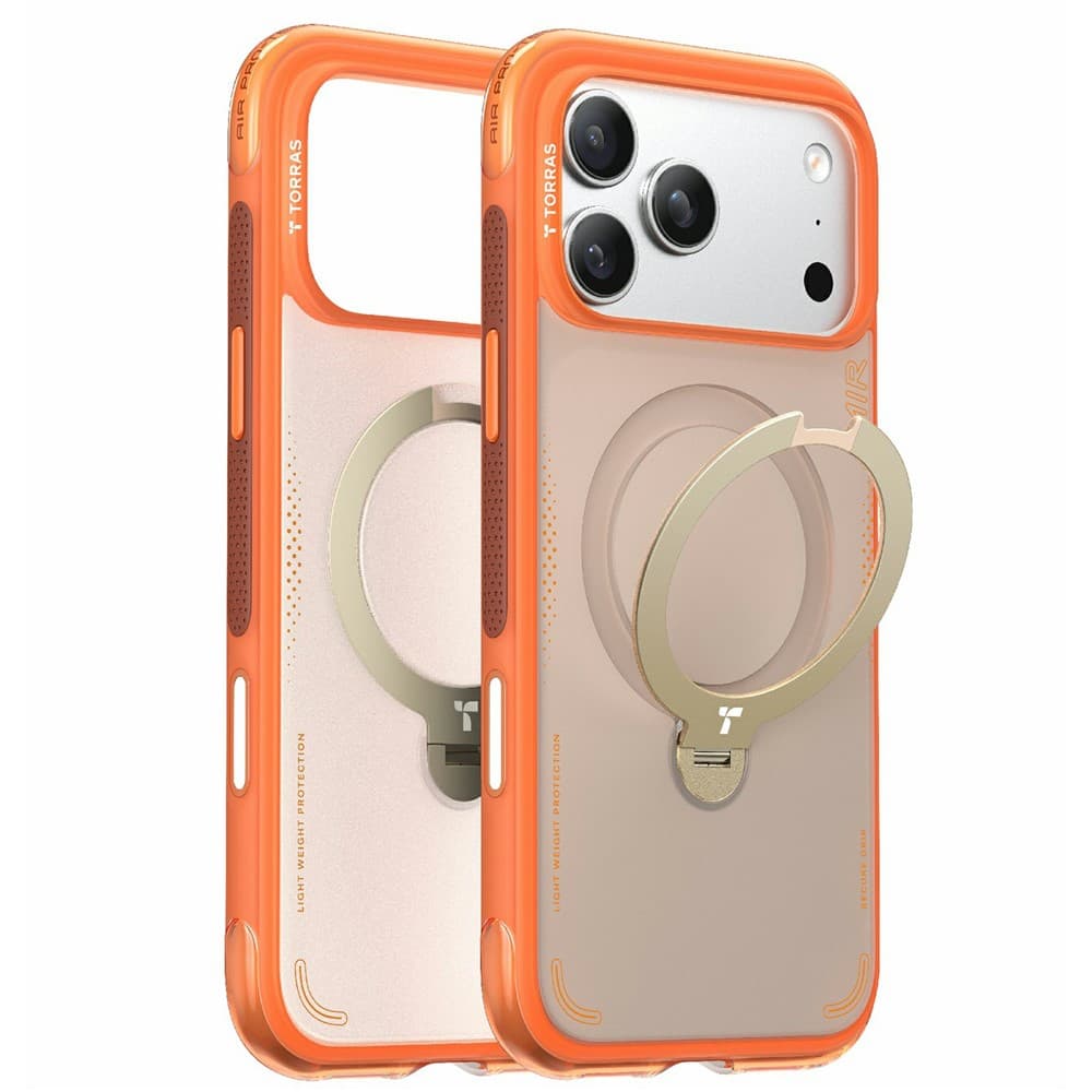 Torras - Ostand Spin Air Series - iPhone 17 Pro - Horizon Orange - náhled 2