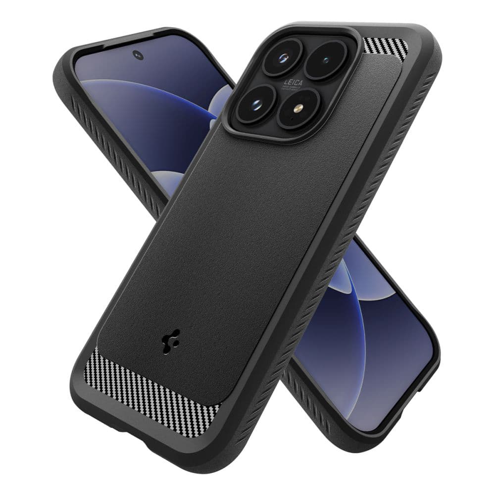 Kryt Spigen - Rugged Armor (ACS10458) - Xiaomi 17 matně černý - náhled 2