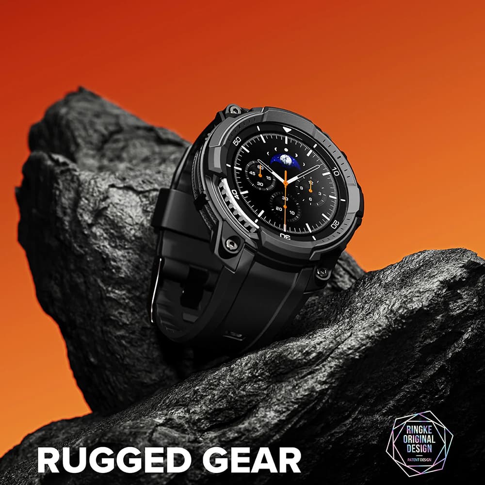 Ringke - Rugged Gear - Samsung Galaxy Watch8 Classic - celočerná - náhled 2