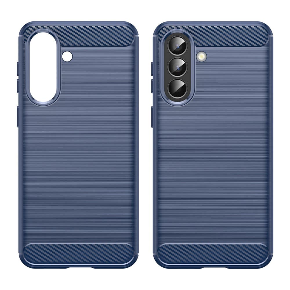 Techsuit - karbonový silikon - Samsung Galaxy A57 5G - modrý - náhled 2