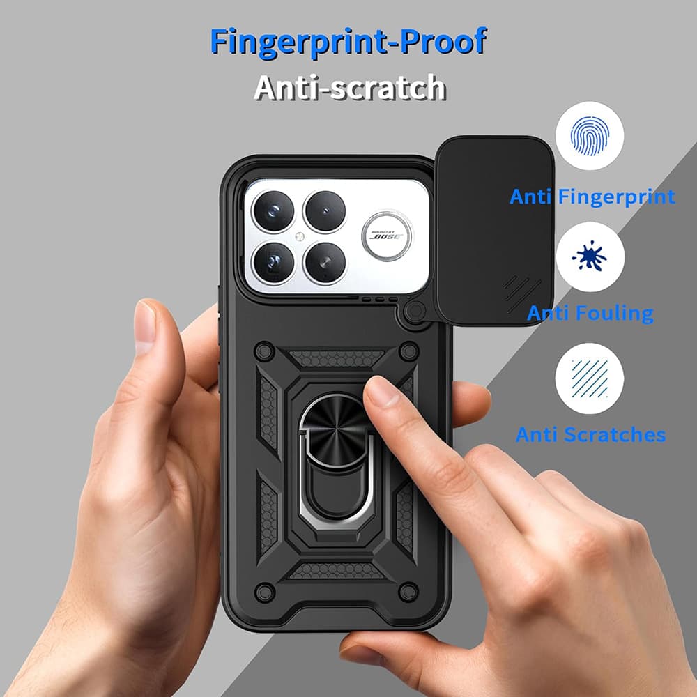 Techsuit – řada CamShield – Xiaomi Poco F8 Ultra – černá - náhled 2
