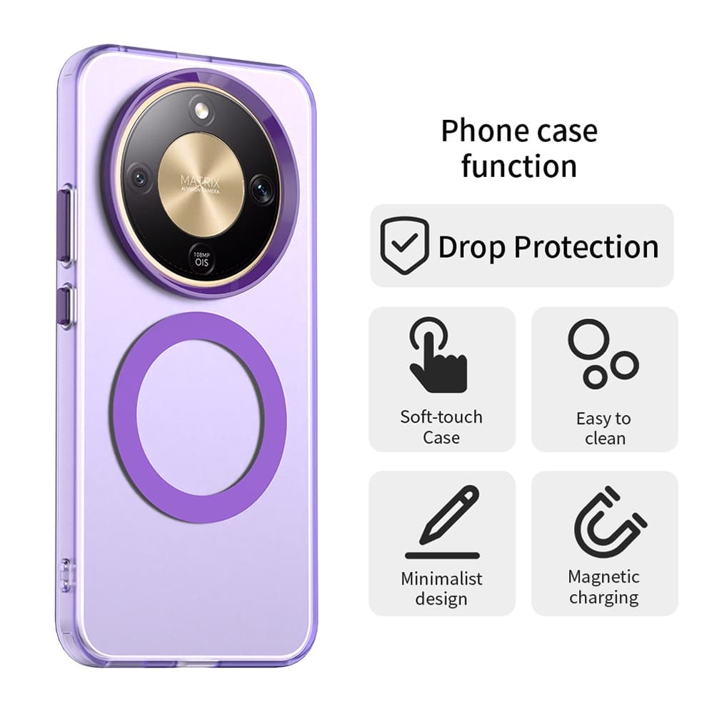 Techsuit - CandyCase MagSafe - Honor Magic8 Lite - fialová - náhled 2