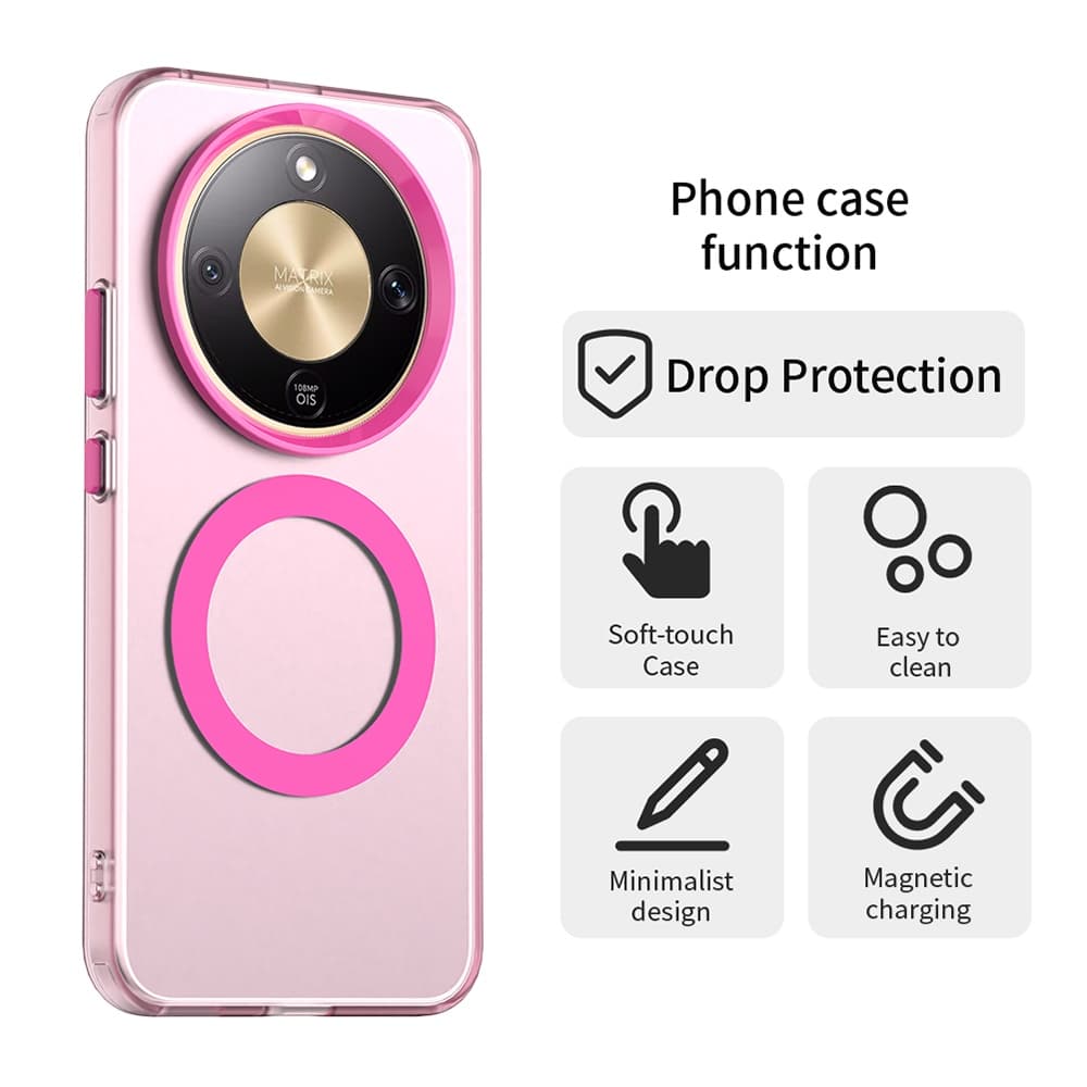 Techsuit - CandyCase MagSafe - Honor Magic8 Lite - růžová - náhled 2