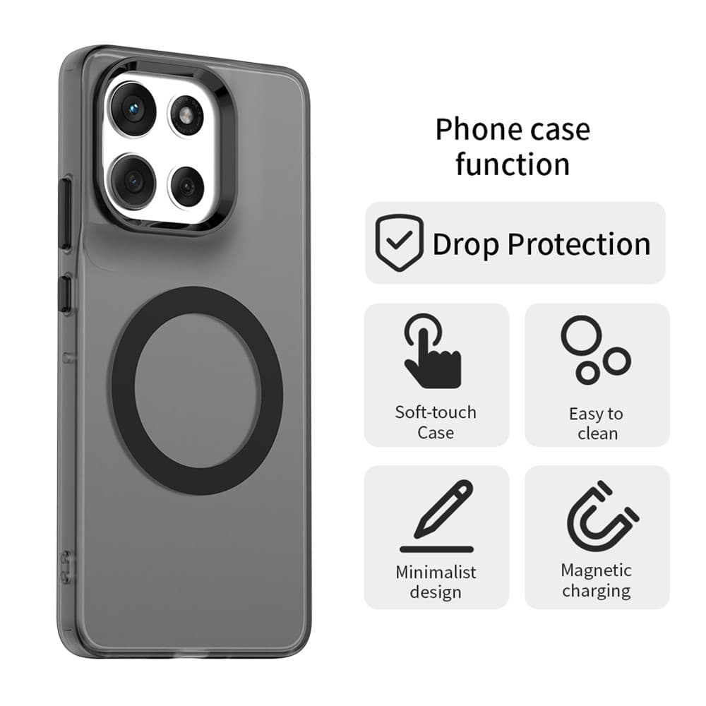 Techsuit – CandyCase MagSafe – Motorola Moto G86 – černá - náhled 2