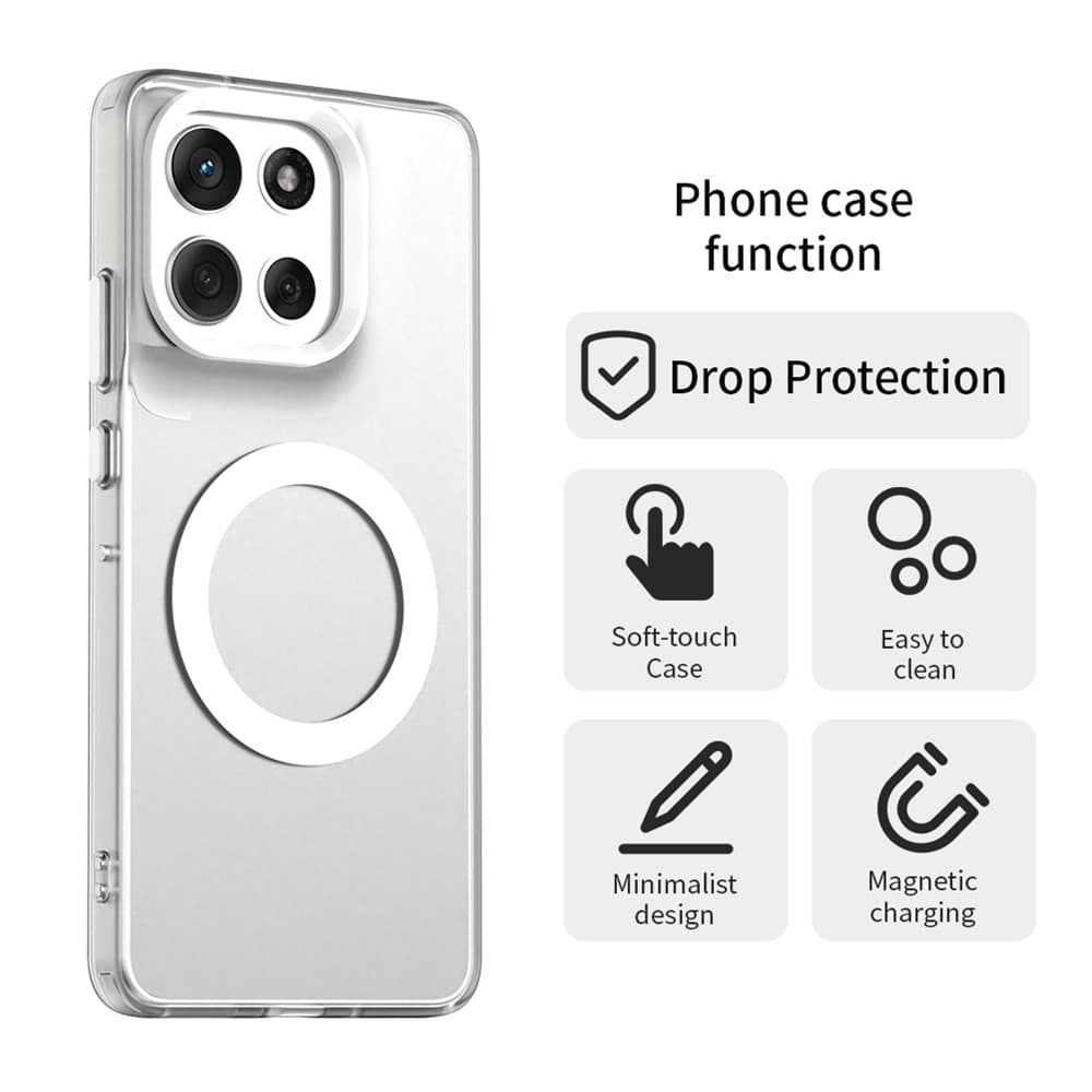 Techsuit – CandyCase MagSafe – Motorola Moto G86 – bílé - náhled 2