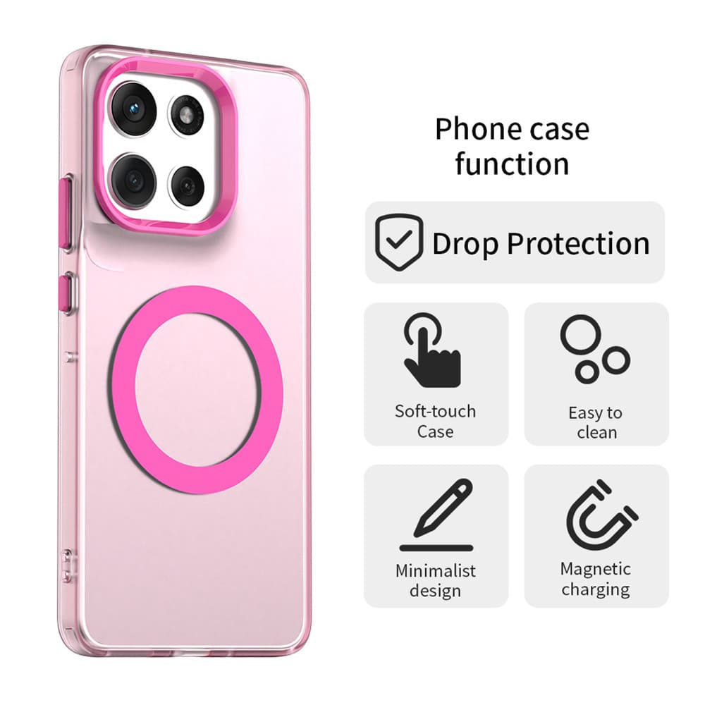 Techsuit - CandyCase MagSafe - Motorola Moto G86 - růžová - náhled 2
