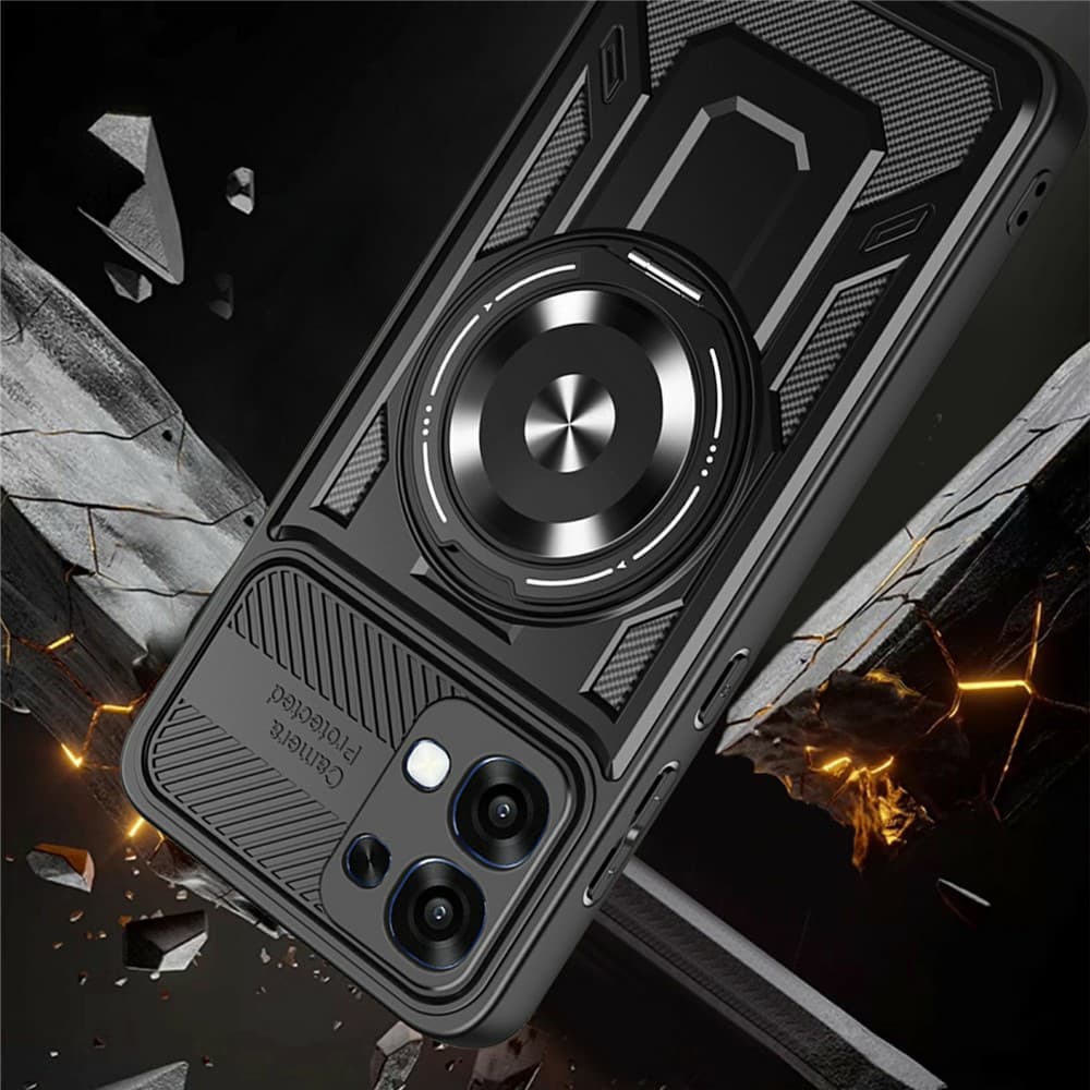 Techsuit - RuggedCam - Oppo A6 Pro 4G / A6 Pro 5G - černá - náhled 2