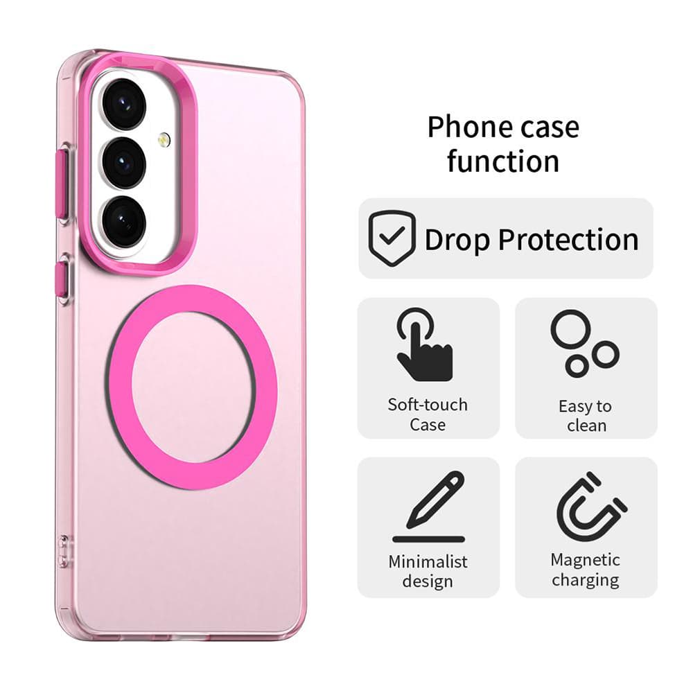 Techsuit - CandyCase MagSafe - Samsung Galaxy S26 - růžový - náhled 2