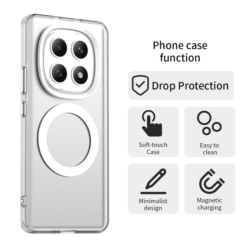 Techsuit - CandyCase MagSafe - Xiaomi Redmi Note 15 5G / Poco M8 5G - bílá - náhled 2