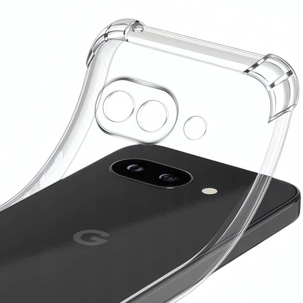 Techsuit - nárazuvzdorný čirý silikon - Google Pixel 10a - čirá - náhled 2