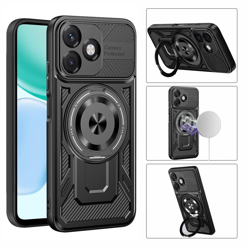 Techsuit - RuggedCam - Honor X5c Plus - černý - náhled 2