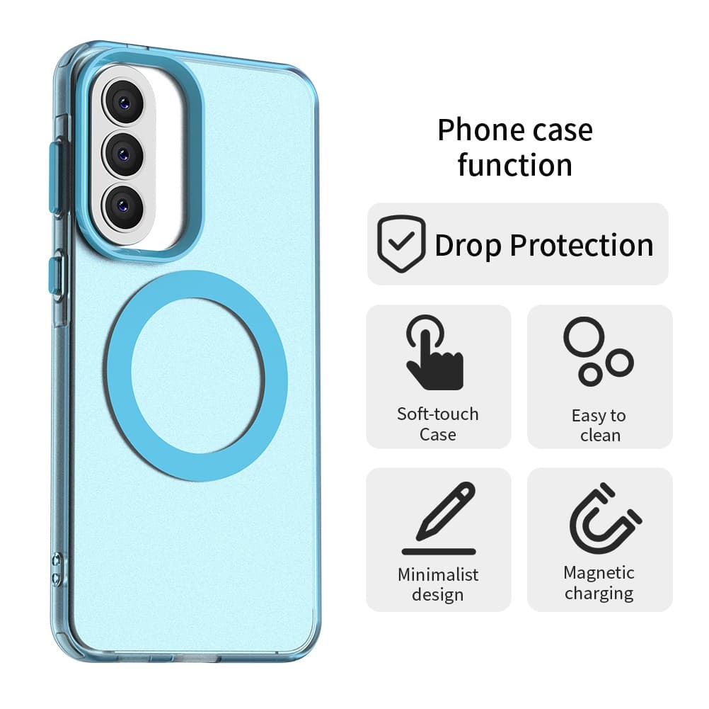 Techsuit - CandyCase MagSafe - Samsung Galaxy A37 5G - Modrá - náhled 2