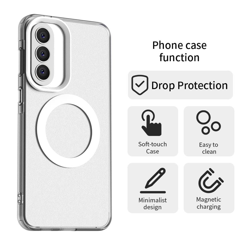 Techsuit - CandyCase MagSafe - Samsung Galaxy A37 5G - Bílá - náhled 2