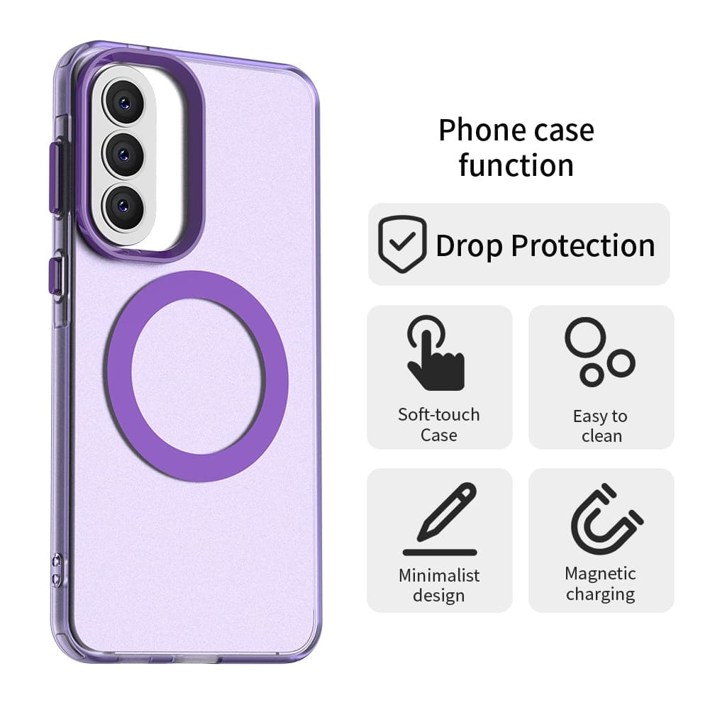 Techsuit - CandyCase MagSafe - Samsung Galaxy A57 5G - Fialová - náhled 2